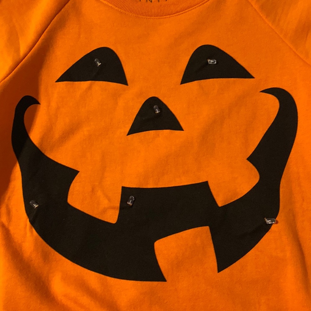 Halloween light up sweatshirt